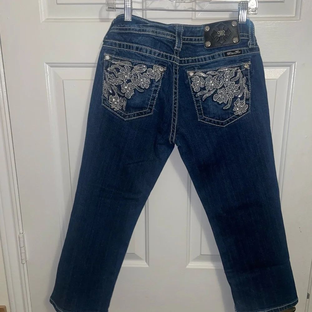 Miss me cuffed capri jeans size 29 - Picture 2 of 9